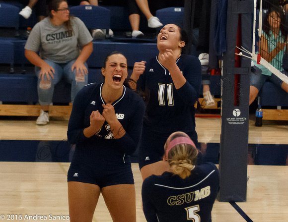 2016.24.09 - CSUMB vs. Sonoma State - Womens Volleyball